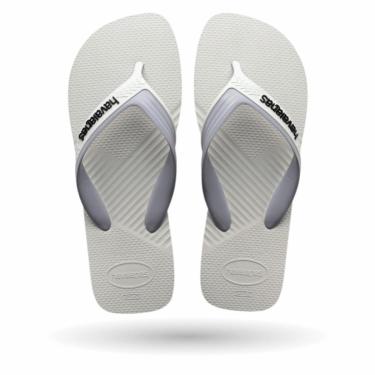 Imagem de Chinelo Havaianas Dual Branco Masculino Sandália Confortável-Masculino