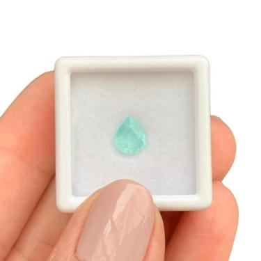 Imagem de Turmalina Paraíba Neon Gota Pera 0,93ct - SP GEMAS