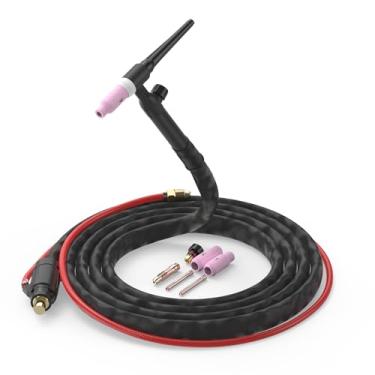 Imagem de TOOLIOM Pistola de solda resfriada a ar 150A Lift TIG Torch com cabo de 4 m