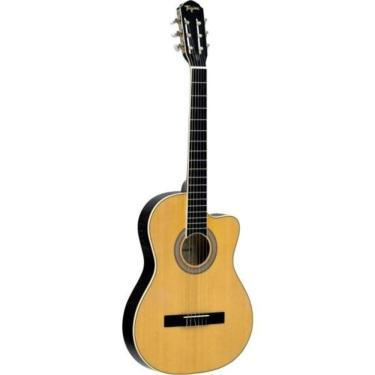 Imagem de Violão Tagima Cartagena Eletroacústico Nylon Natural Satin