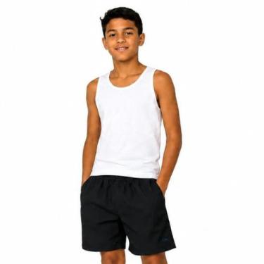 Imagem de Bermuda Short Boxer Juvenil da Ogochi com Bolsos Laterais Cor:0005 Pre