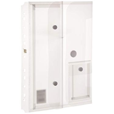 Imagem de Porta Acessório Plástico Para Fichário A4, Yes, DF1227CR, Cristal