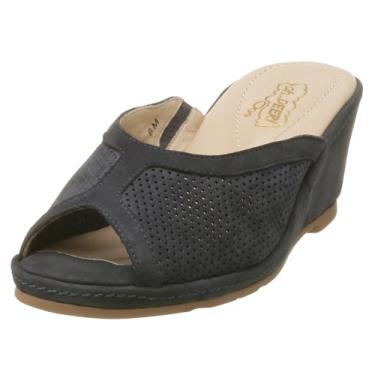 Imagem de Deer Stags Sandália feminina Sue Wedge, Azul marino, 37