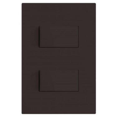 Imagem de Kit Interruptor Duplo Simples Separado 4X2 Brs12029-4Ch