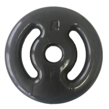 Imagem de Anilha Emborrachada Vazada Ahead Sports 4KG Preta