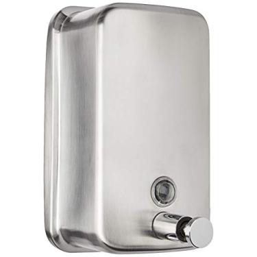 Imagem de Dispensador Saboneteira Líquida Visium Inox 1300ml - Aço inox 304 Escovado - Biovis