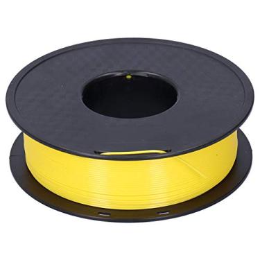 Imagem de Filamento para impressora 3D, profissional 1,75mm 1KG Acessórios para impressora 3D Amarelo PLA Silk Printing Filament for Industrial Supplies