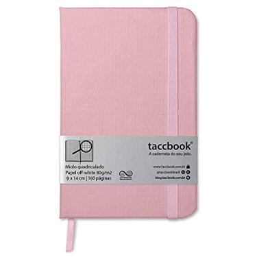 Imagem de Caderneta Quadriculada taccbook® Rosa (pastel) 9x14 Ríg.