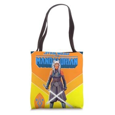 Imagem de Star Wars The Mandalorian Ahsoka Tano Retro Comic Book Cover Tote Bag