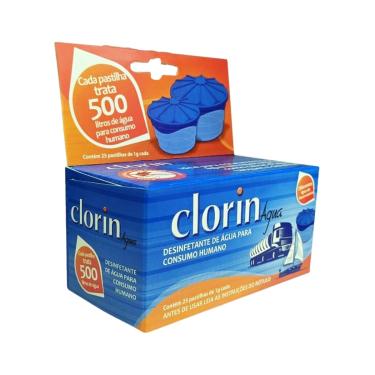 Imagem de Clorin 500 Litros Pastilhas Purifica Agua Da Chuva Cisterna