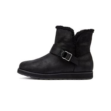 Imagem de Skechers Bota feminina de inverno, Preto, 7 N UK