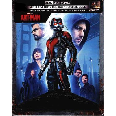 Imagem de Ant-Man 4K Limited Edition Steelbook (4K Ultra/Blu-Ray/Digital) [Blu-ray]