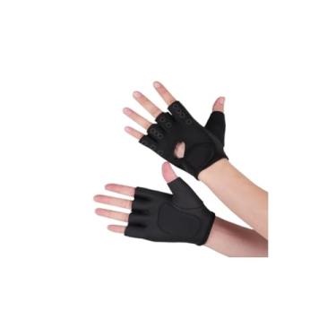 Imagem de Luva Premium de Neoprene Ajustável para Musculação, Levantamento de Peso, Crossfit e Bicicleta (Preta) Proteção Reforçada Unissex (Masculino/Feminino) - Tamanho P