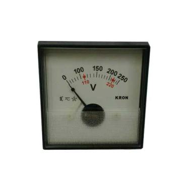 Imagem de Amperímetro 65 X 65 - Quadrado QN-65 Kron | 50A