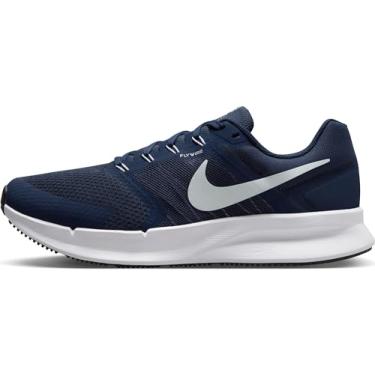 Imagem de NIKE Run Swift 3 Sapatilhas de corrida para homem, Midnight Navy Pure Platinum White Black, 41 EU