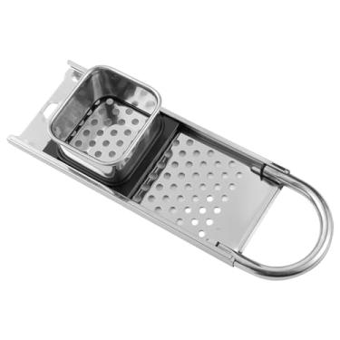 Imagem de Baoblaze Spaetzle fabricante de macarrão de aço inoxidável plaina acessório portátil fabricante de macarrão caseiro ferramenta diy manual barbeador bolinho