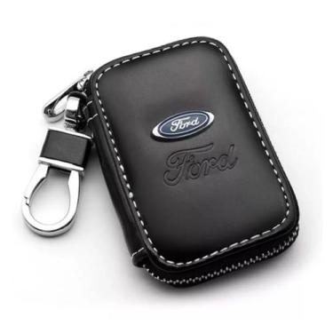 Imagem de Bolsa Chaveiro Premium Case Para Chave Veicular - Protect-Kar , Preto-