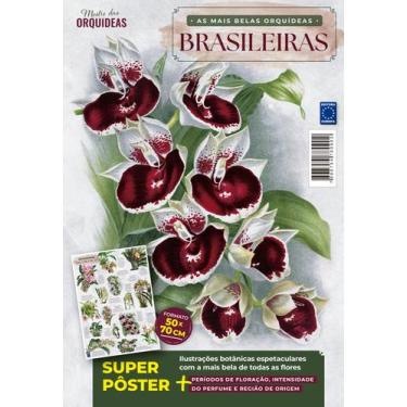 Imagem de Pôster As Mais Belas Orquídeas Brasileiras, Sem Dobras - Editora Europ