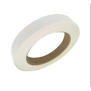 Imagem de Fita De Borda Branco Tx 22mmx20mts Texturizado 01 Unid(1044) - comerci
