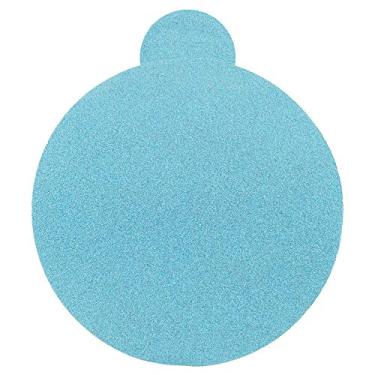 Imagem de Mercer Industries 583120 PSA Disco Único com Abas, Óxido de Alumínio Estelado Aqua, 15,24 cm x Sem Furos para Poeira, Grit 120C, Pacote com 100