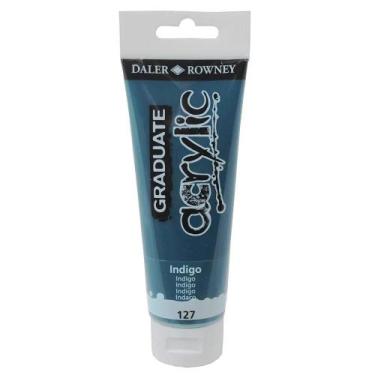 Imagem de Tinta Acrílica Graduate 120ml Índigo 127 Daler Rowney - DALER & ROWNEY