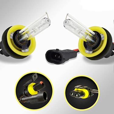 Imagem de Innovited Lâmpadas de substituição HID Xenon H11 H9 H8 3000K (1 par) amarelo dourado