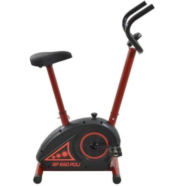 Imagem de Bicicleta Ergométrica BP-990 com Monitor 5 Funções Poli Sports, Confec