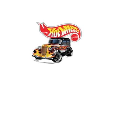 Imagem de Adesivo De Parede Hot Wheels - Carrinhos