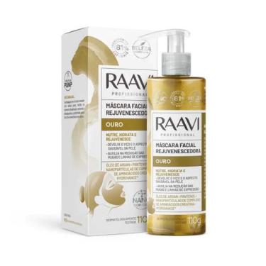 Imagem de Máscara Facial Rejuvenescedora Ouro 110g - Raavi - Raavi Dermocosmétic
