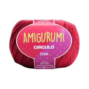 Imagem de Fio Amigurumi Linha Novelo 254m 125g 7136 MARSALA