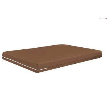 Imagem de Capa de Colchão Casal Queen com Zíper de Malha Gel - Malucasim, Marrom