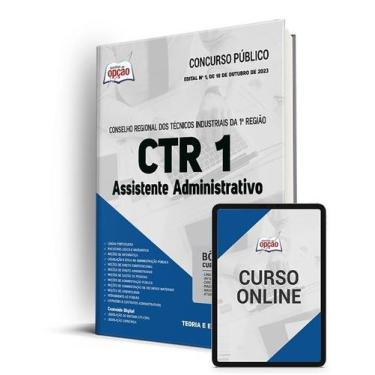 Imagem de Apostila CRT 1 - Assistente Administrativo - Apostilas Opção