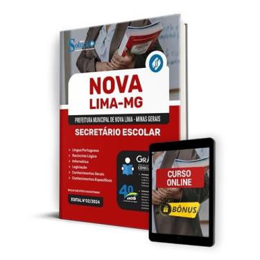 Imagem de Apostila Prefeitura de Nova Lima - MG 2024 - Secretário Escolar - Edit