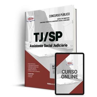 Imagem de Apostila TJ-SP - Assistente Social Judiciário - Apostilas Opção