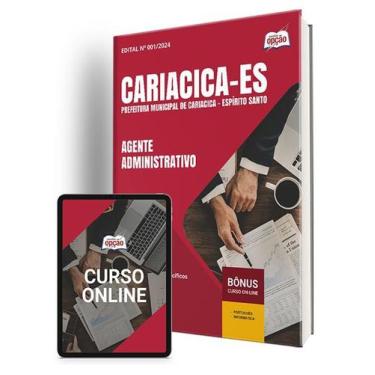 Imagem de Apostila Prefeitura de Cariacica - ES 2024 - Agente Administrativo - A