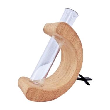 Imagem de XLWLLNJ CLIP de VASE DO VASE de VELOS de CARRO ACESSORES de INTERIORES AUTOMAIS, Arranjo de flores, Pequeno Mini Vaso de Vidro Decorativo Terrarium, Browm Leve