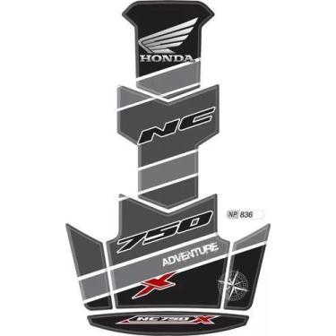 Imagem de Adesivo Tank Pad Frontal Nc 750 X Resinado Np836 - Resitank