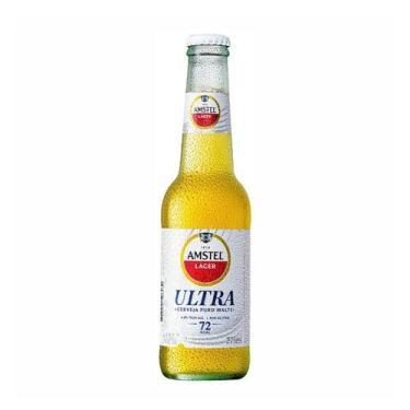 Imagem de Cerveja Amstel Ultra Long Neck sem Glúten Lager 275ml