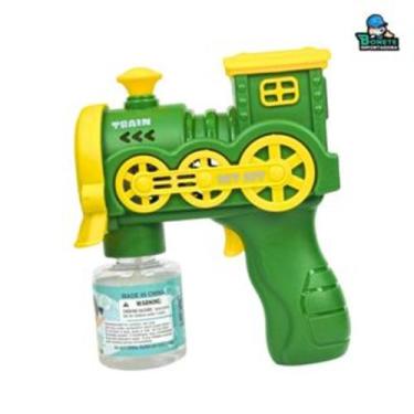 Imagem de Brinquedo de Bolhas Diversão em Formato de Caminhão e Trem - Toy king,