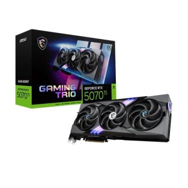 Imagem de Placa de Video MSI GeForce RTX 5070 TI Gaming Trio OC Plus 16GB GDDR7 