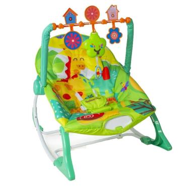 Imagem de Cadeirinha de Descanso e Balanço Nina Colorida - Galzerano