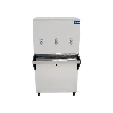 Imagem de Bebedouro Industrial de Coluna Knox 100 Litros Inox KX10 - 220V