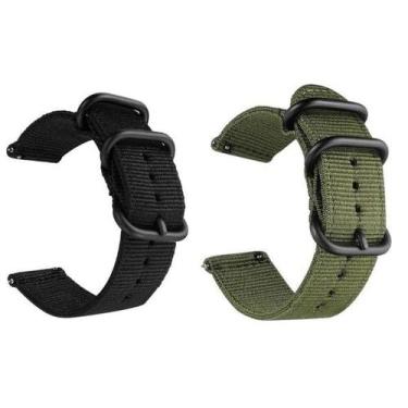 Imagem de Kit Pulseira 22mm de Nylon Force Para Relógio e Smartwatch - Poolsy, P
