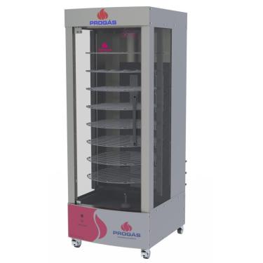 Imagem de Forno Multiuso Giratório A Gás Natural Progás 8 Grelhas 128kg Bivolt Prp-482 G5