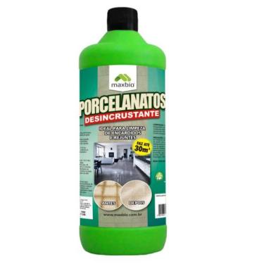 Imagem de Limpa porcelanatos desincrustante 1l concentrado maxbio