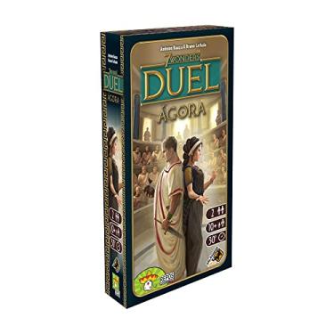 Imagem de Galápagos, 7 Wonders Duel: Ágora (Expansão), Jogo de Tabuleiro em Dupla, 2 jogadores, 30 minutos por partida