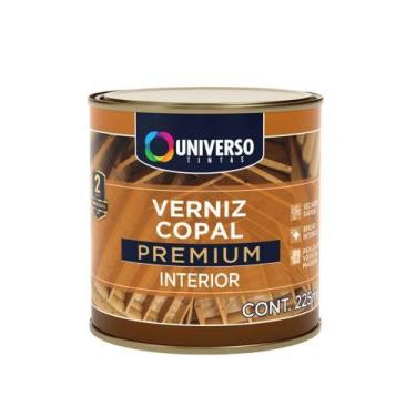 Imagem de Verniz Copal 225ml - Acabamento Brilhante - Diluível em Aguarrás - Par
