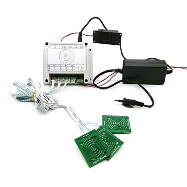 Imagem de BearHoHo Adereços Para Escape De Sala: 3 Leitores Rfid, Cartões Ic, Um Desbloquear O Acessório Jogo Câmara Secreta (3 Sensores, Com Áudio)