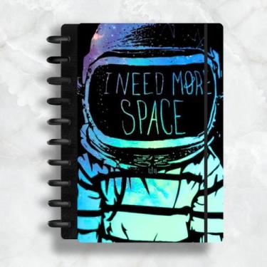 Imagem de Caderno de disco astronauta 8 discos - soul disc, TEMA6