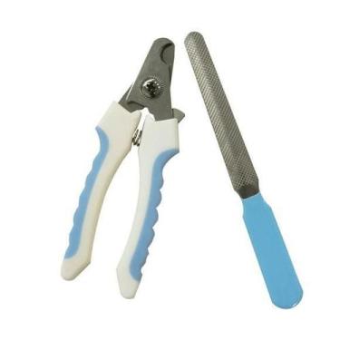 Imagem de Kit Alicate Cortador De Unha E Lixa Pet Cachorro - Riossport Mix